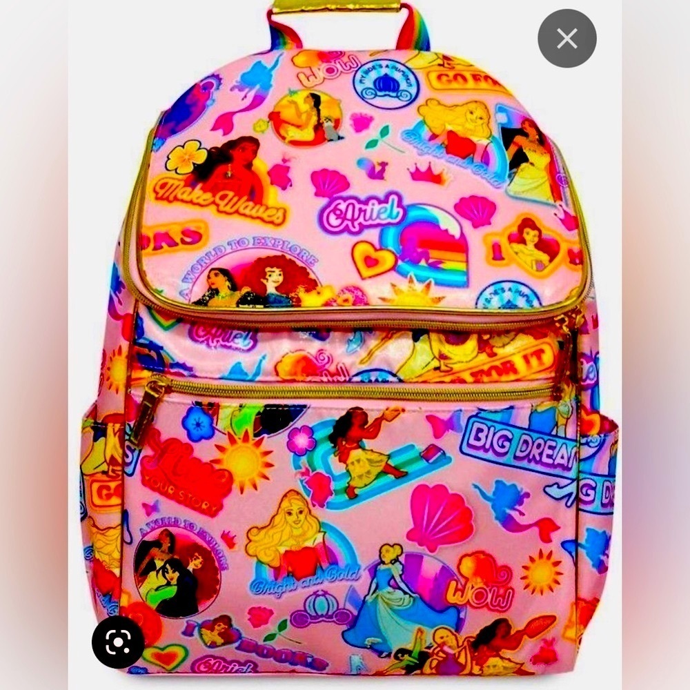 Backpack Disney Princess Live your story” inspiration backpack NEW NWT ⭐️​​​​​​